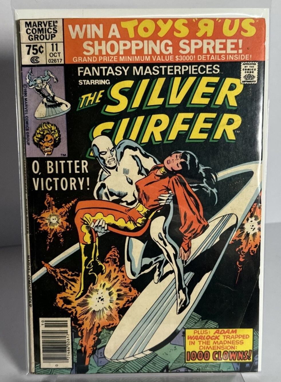 Fantasy Masterpieces #11 (1980 Marvel Comics) | Silver Surfer |